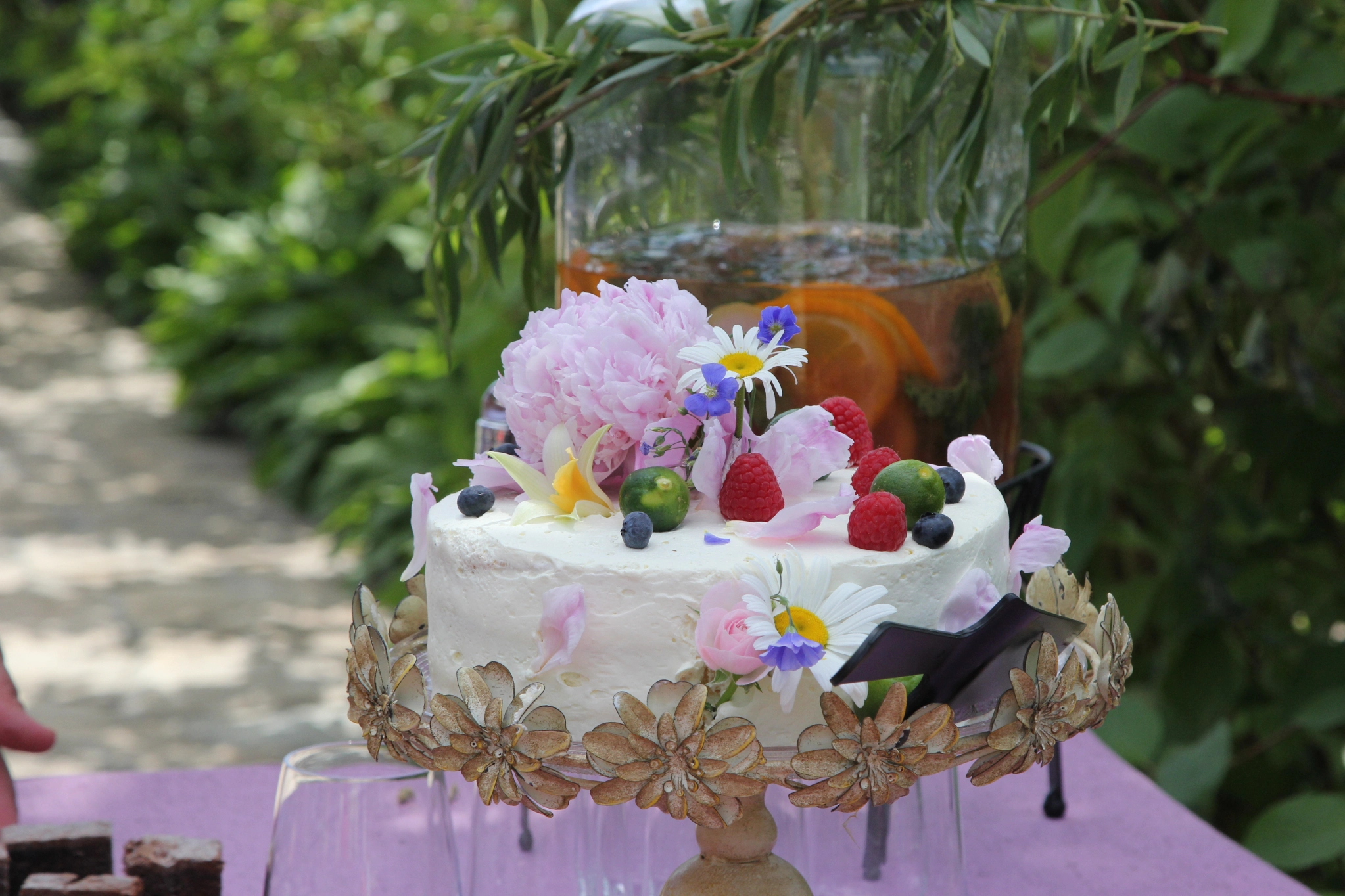 Delicious cake with colorful frosting, representing celebration and joy, featured by Family Friends