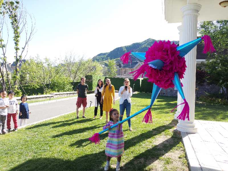 Participants enjoying a group activity at a Family Friends event, fostering connections and community spirit